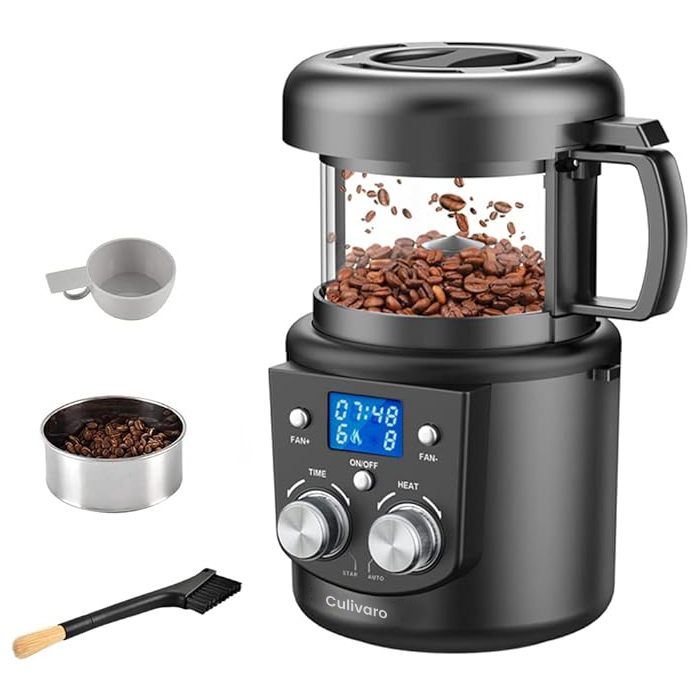 Culivaro Coffee Bean Roaster Machine, Home Use Air